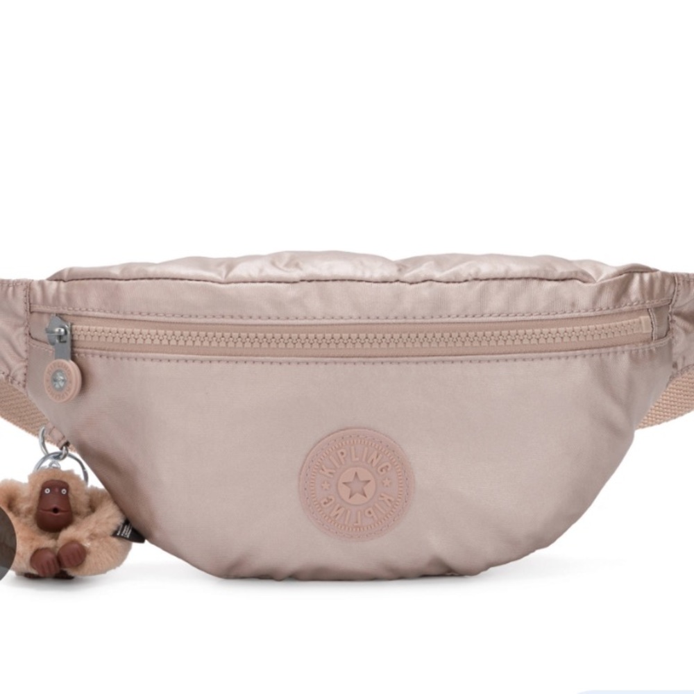 Kipling Pria Quartz Metallic Waistband 🆕